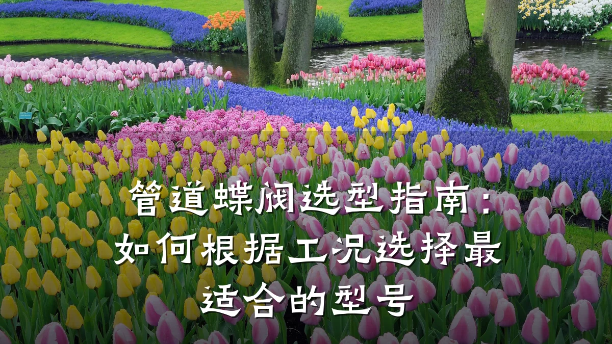 管道蝶阀选型指南：如何根据工况选择最适合的型号