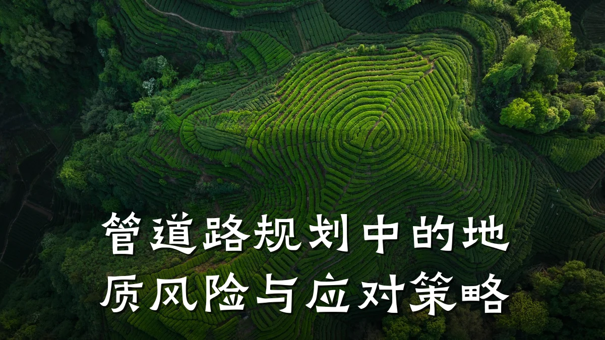 管道路规划中的地质风险与应对策略