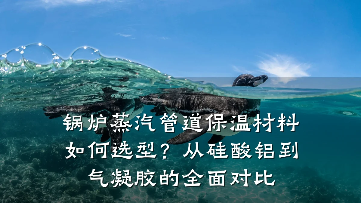 锅炉蒸汽管道保温材料如何选型?从硅酸铝到气凝胶的全面对比