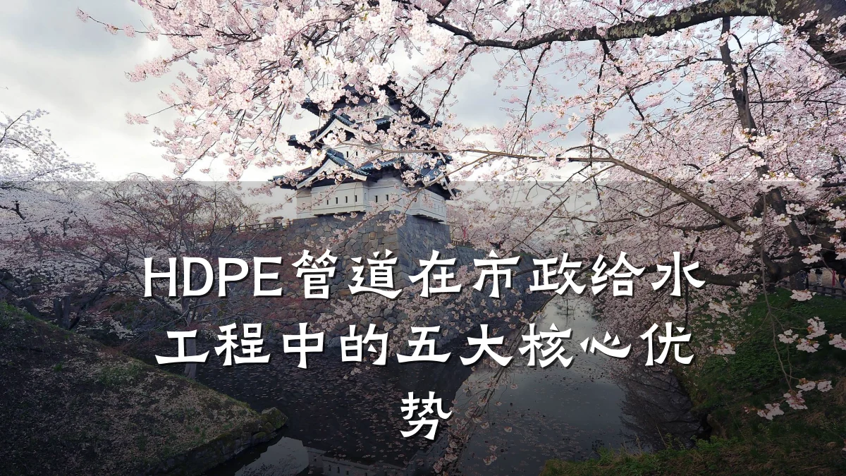 HDPE管道在市政给水工程中的五大核心优势