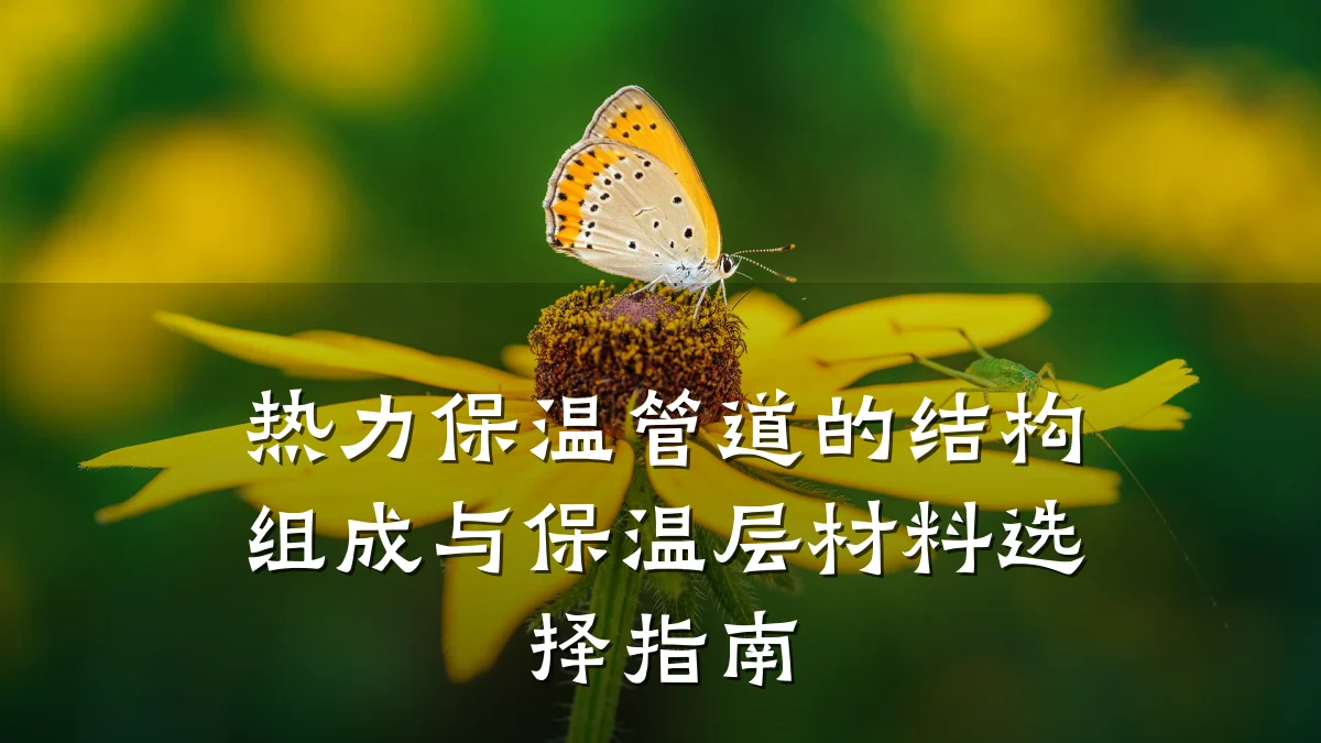 热力保温管道的结构组成与保温层材料选择指南