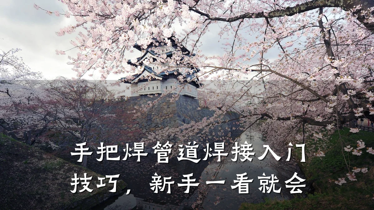 手把焊管道焊接入门技巧,新手一看就会
