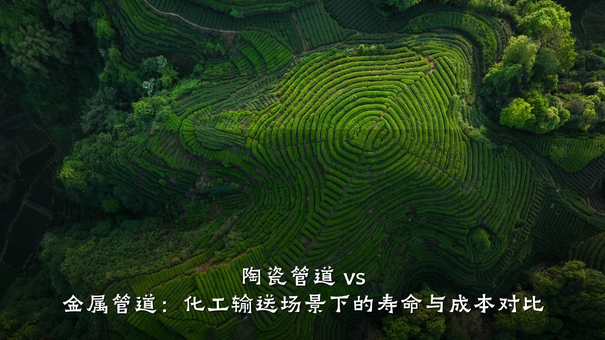 陶瓷管道 vs 金属管道：化工输送场景下的寿命与成本对比