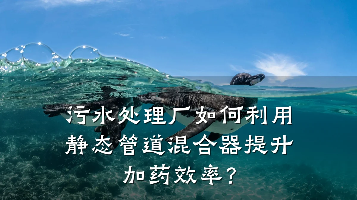 污水处理厂如何利用静态管道混合器提升加药效率?
