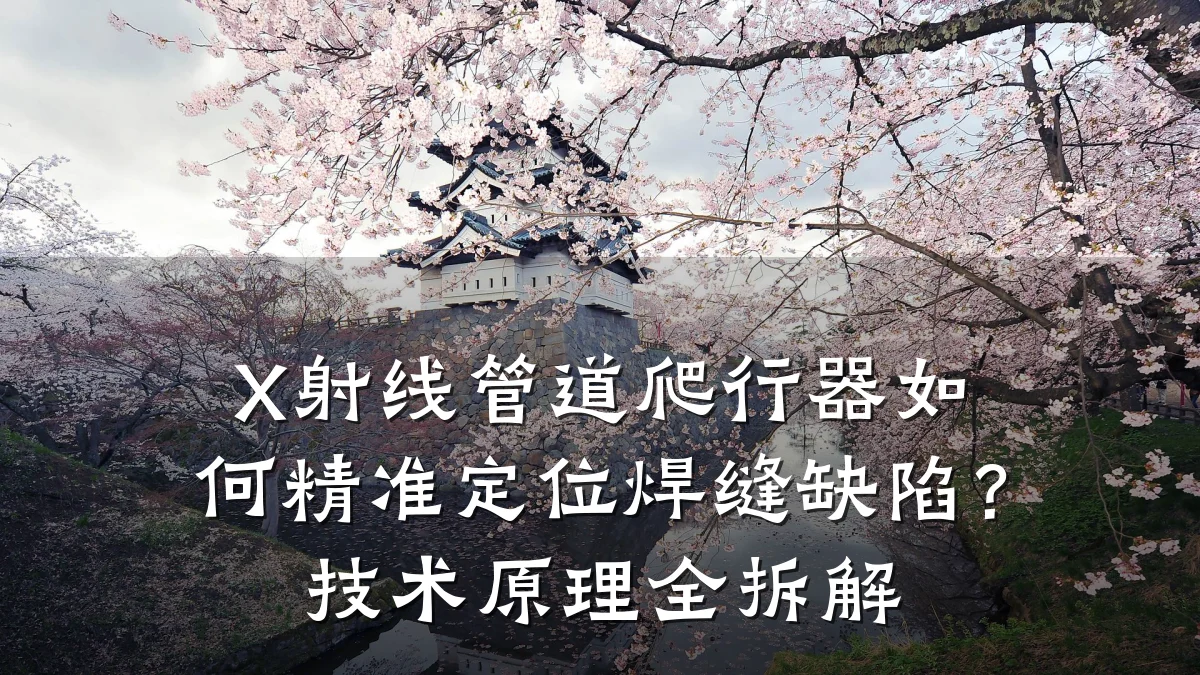 X射线管道爬行器如何精准定位焊缝缺陷?技术原理全拆解