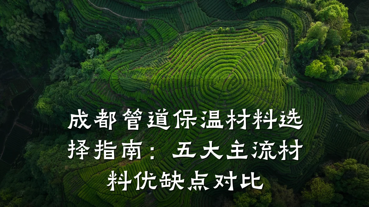 成都管道保温材料选择指南：五大主流材料优缺点对比