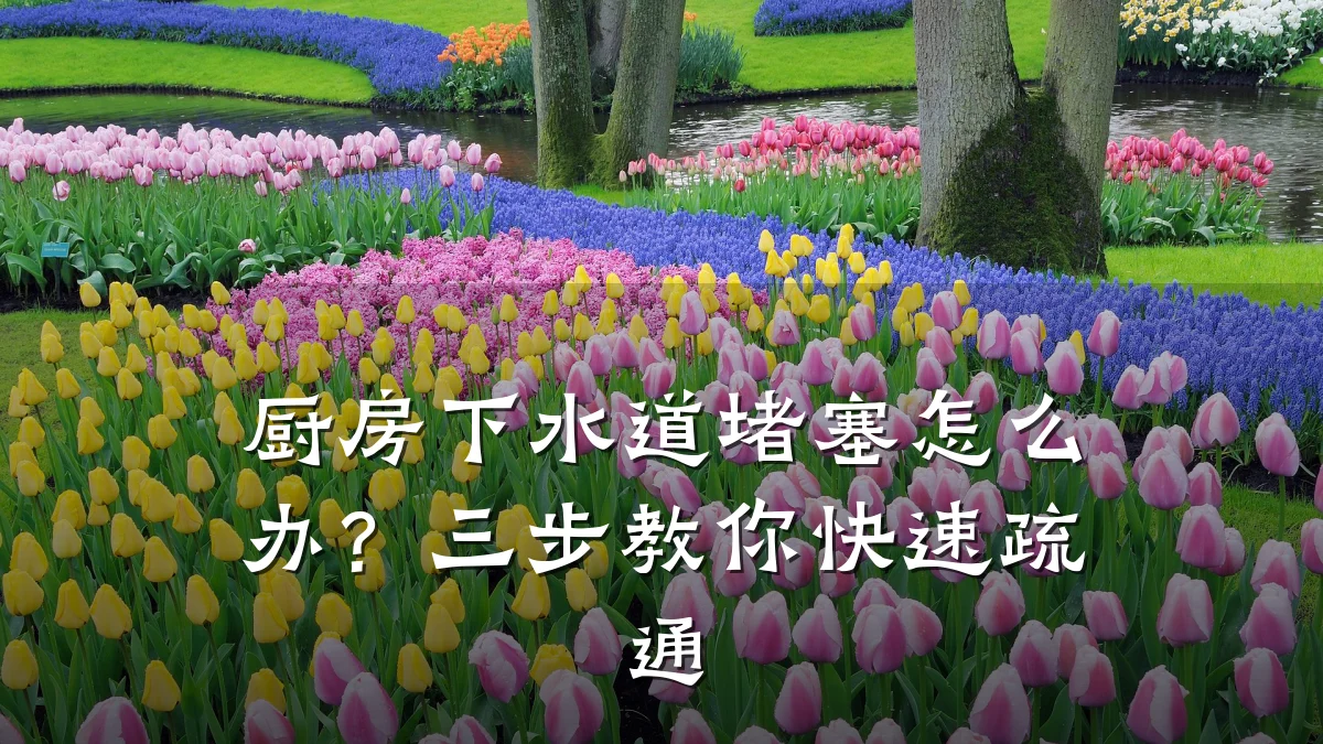 厨房下水道堵塞怎么办？三步教你快速疏通