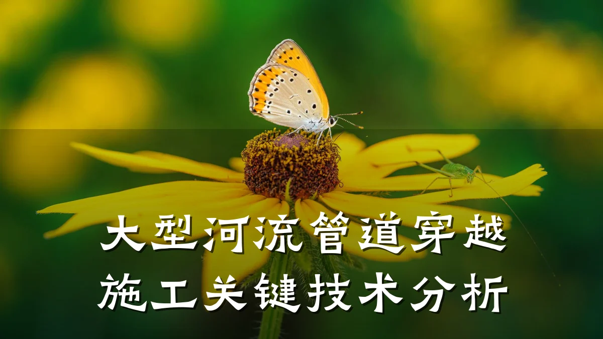 大型河流管道穿越施工关键技术分析