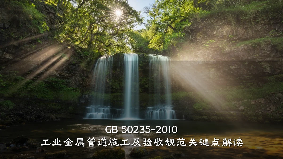 GB 50235-2010 工业金属管道施工及验收规范关键点解读