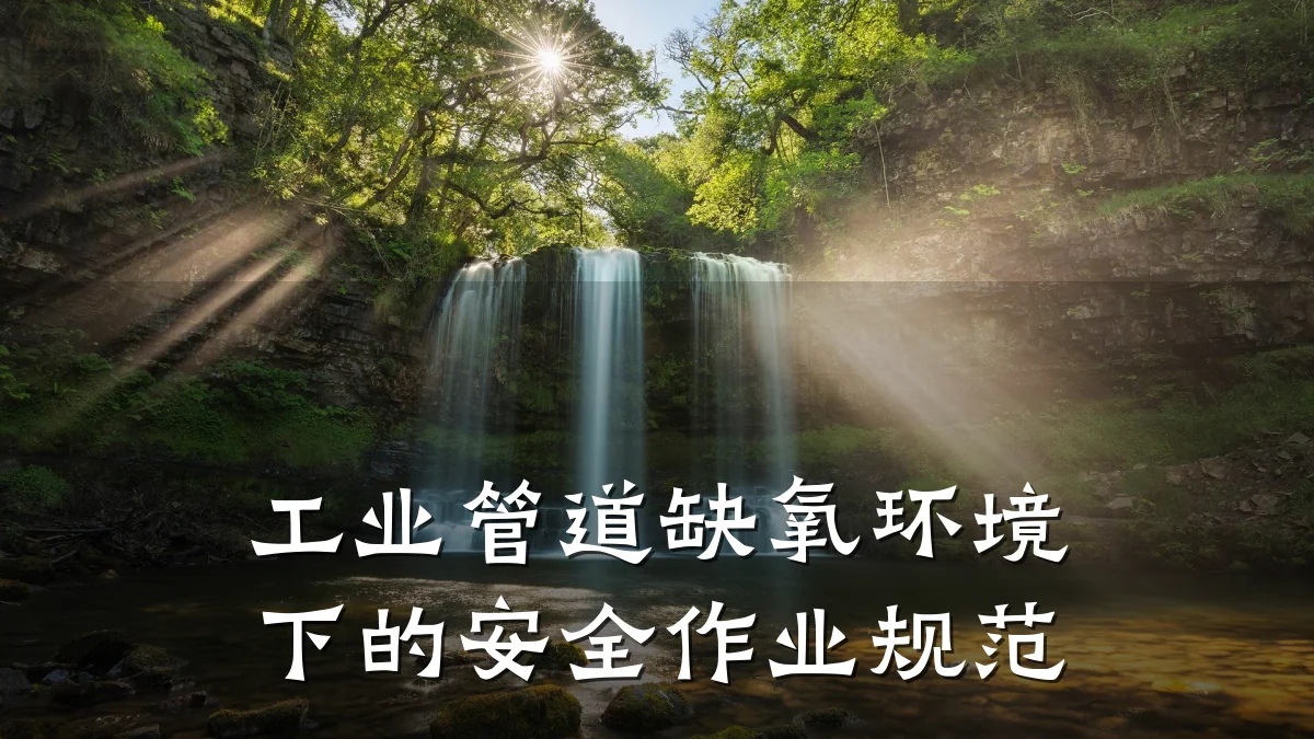 工业管道缺氧环境下的安全作业规范