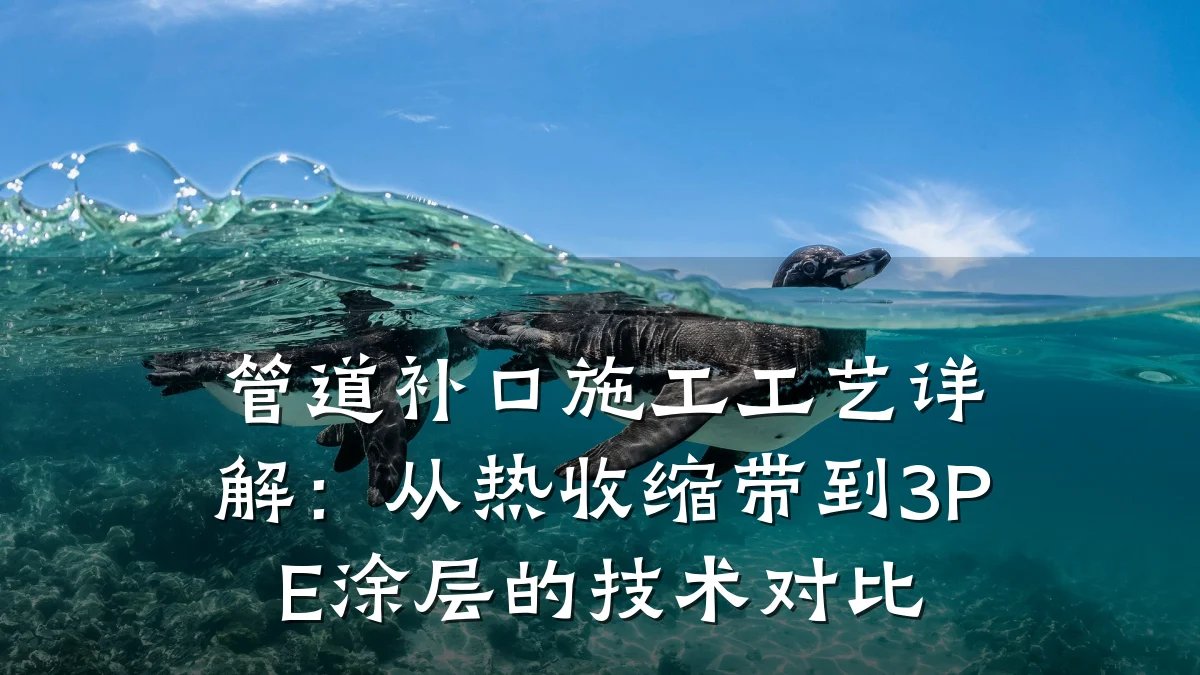 管道补口施工工艺详解:从热收缩带到3PE涂层的技术对比