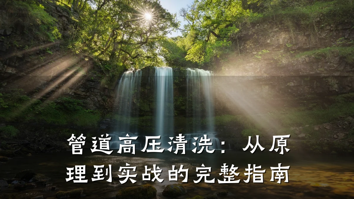 管道高压清洗:从原理到实战的完整指南
