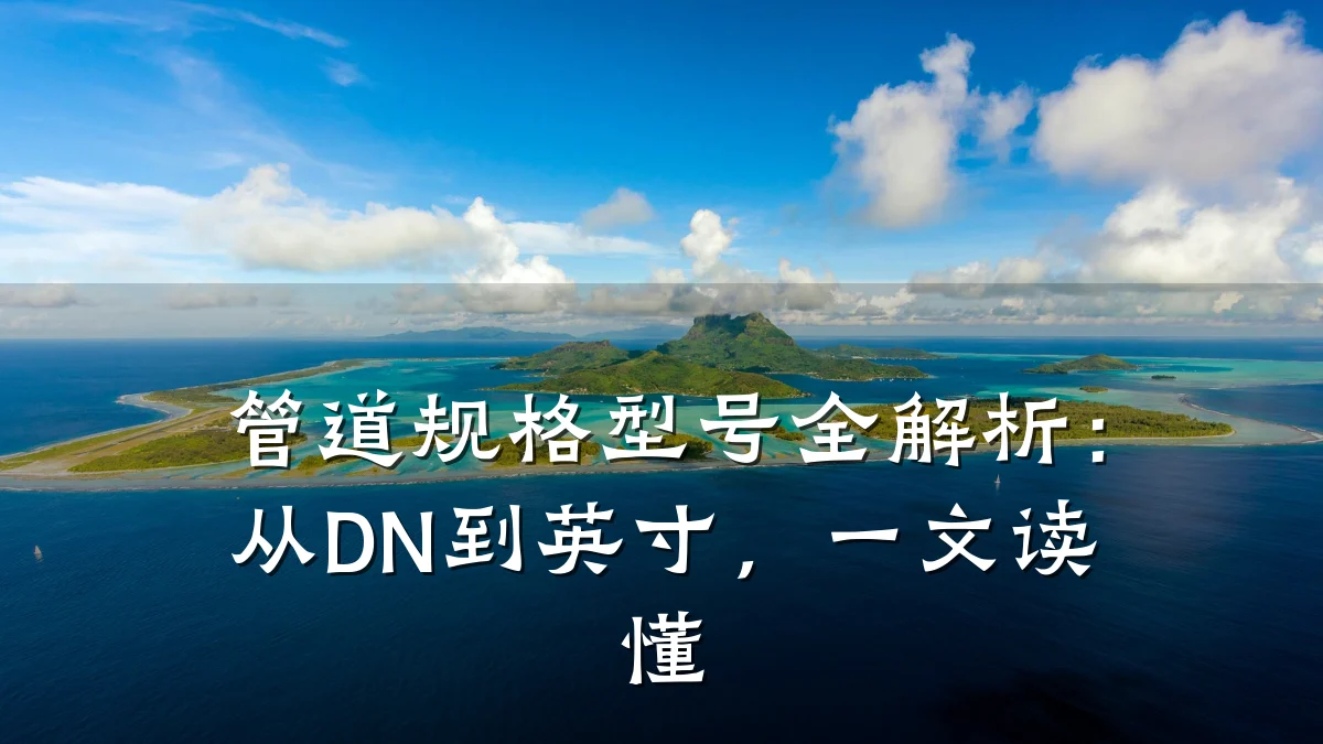 管道规格型号全解析:从DN到英寸,一文读懂