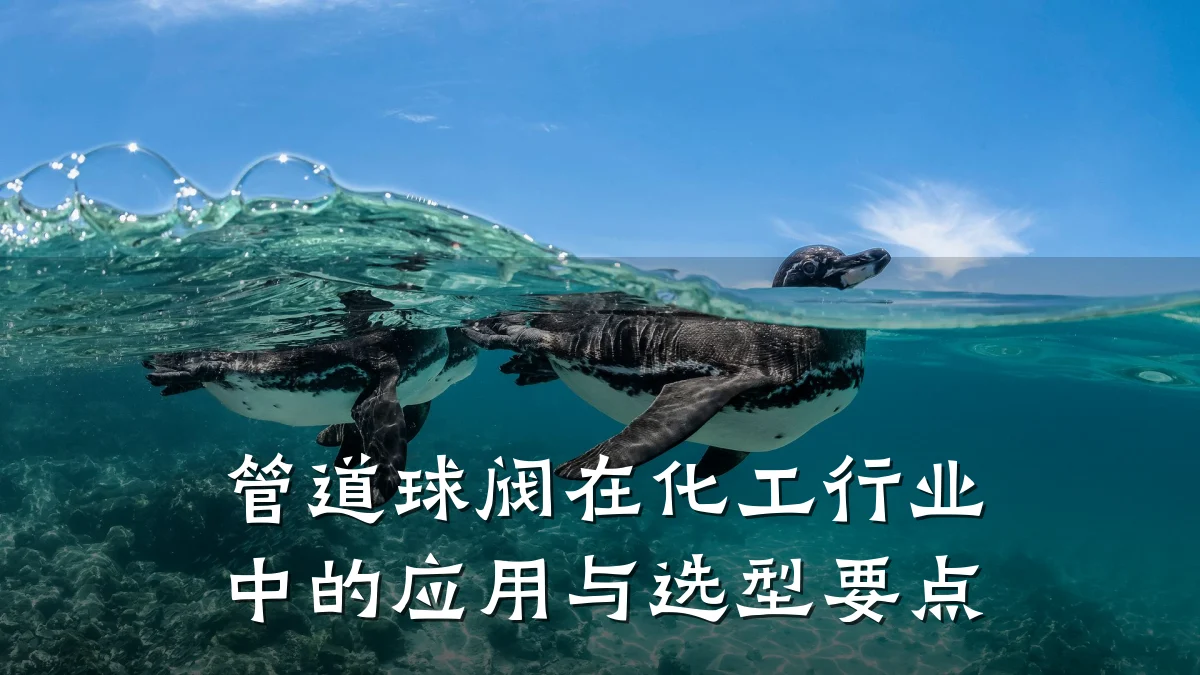 管道球阀在化工行业中的应用与选型要点