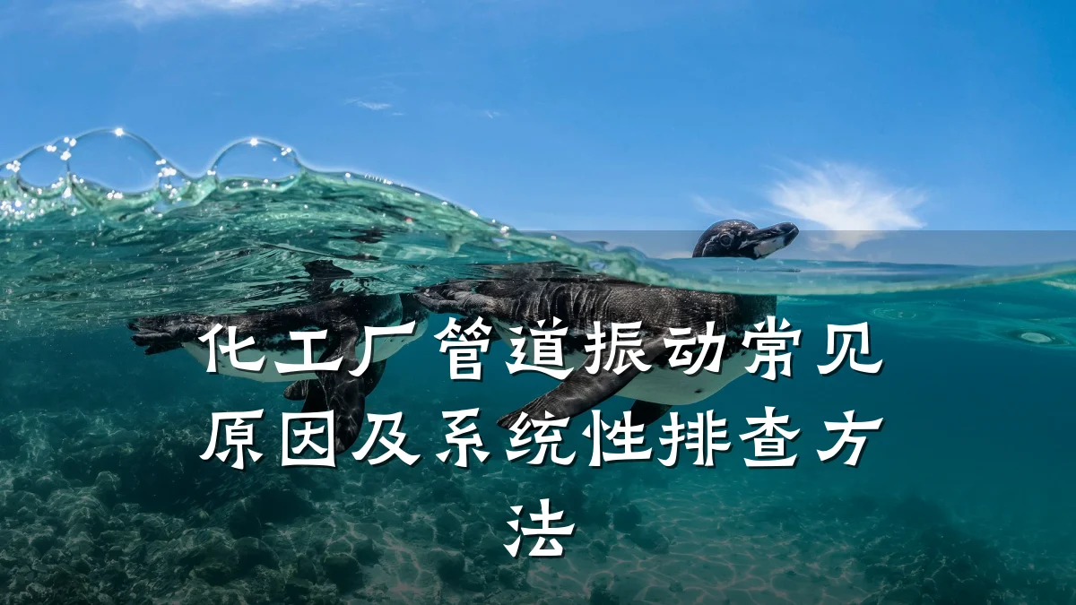化工厂管道振动常见原因及系统性排查方法
