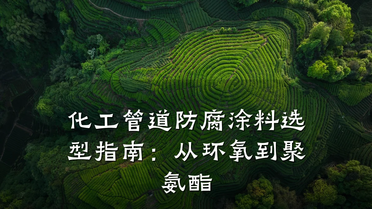 化工管道防腐涂料选型指南:从环氧到聚氨酯