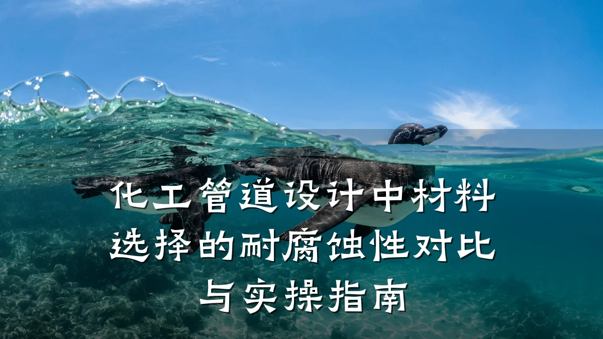 化工管道设计中材料选择的耐腐蚀性对比与实操指南