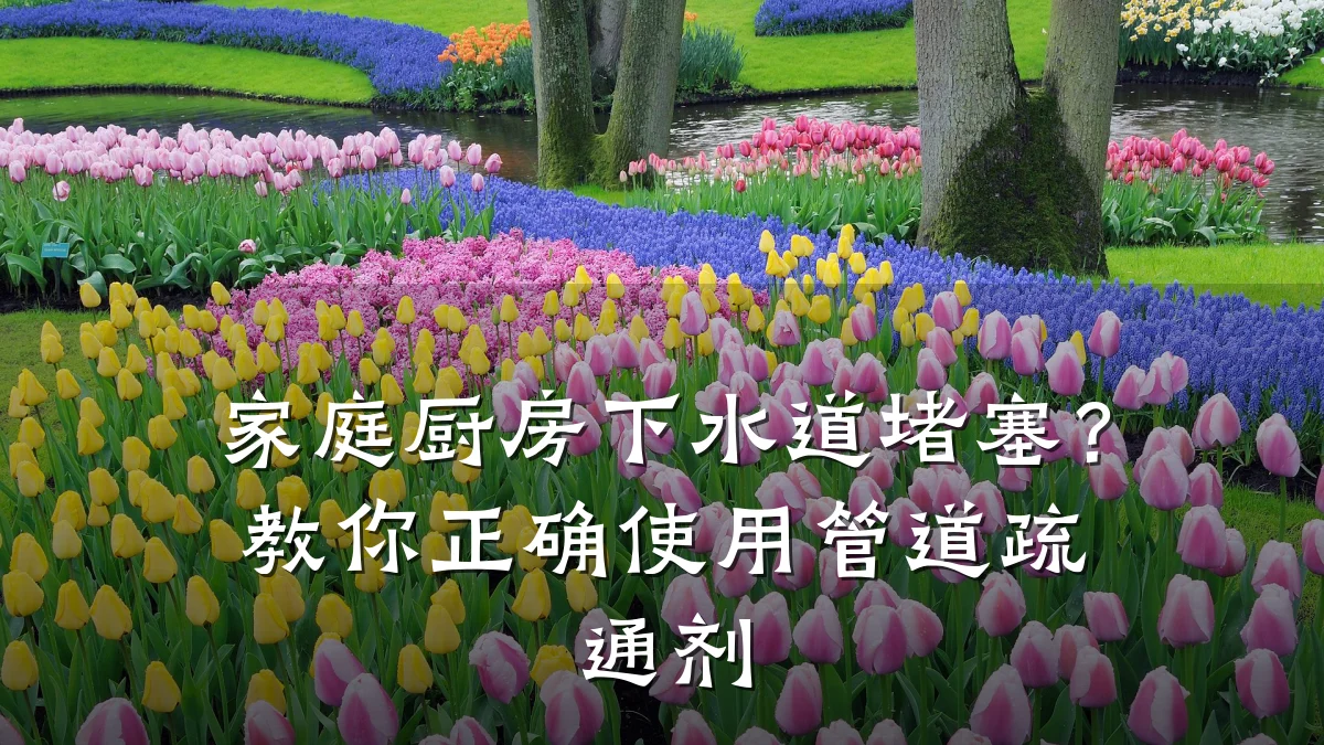 家庭厨房下水道堵塞?教你正确使用管道疏通剂
