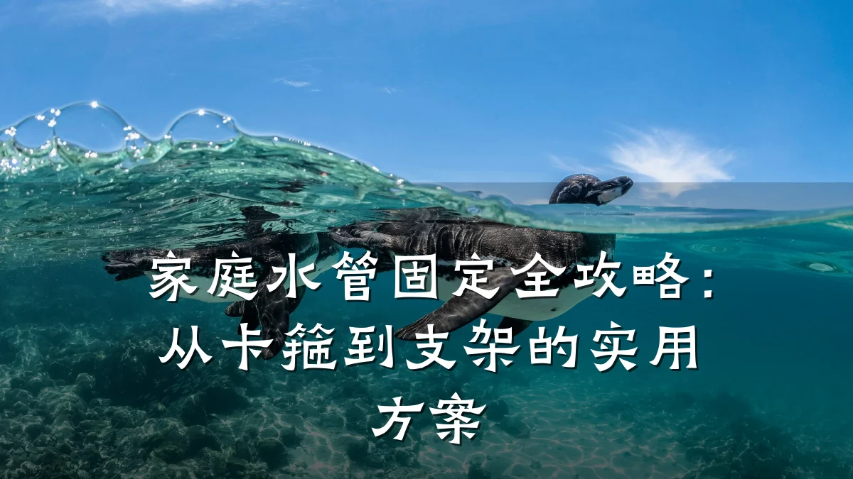 家庭水管固定全攻略:从卡箍到支架的实用方案