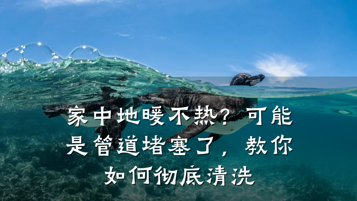 家中地暖不热?可能是管道堵塞了,教你如何彻底清洗