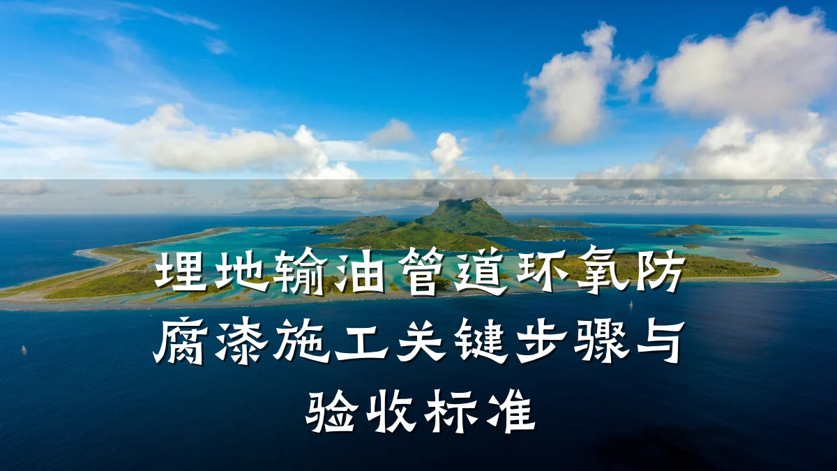 埋地输油管道环氧防腐漆施工关键步骤与验收标准