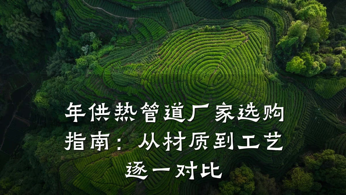 年供热管道厂家选购指南:从材质到工艺逐一对比