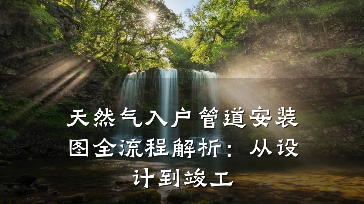 天然气入户管道安装图全流程解析:从设计到竣工