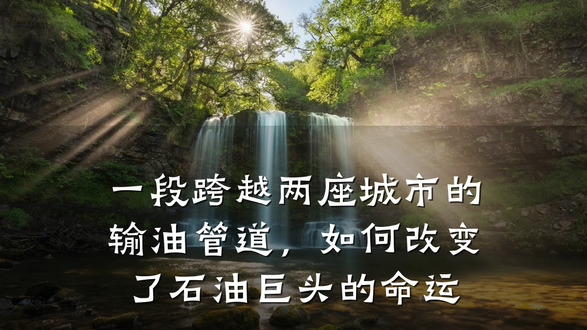 一段跨越两座城市的输油管道，如何改变了石油巨头的命运
