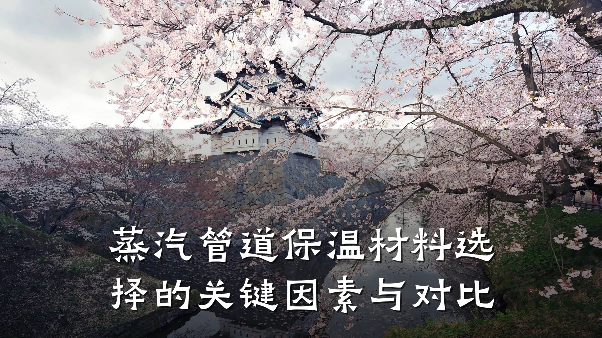 蒸汽管道保温材料选择的关键因素与对比