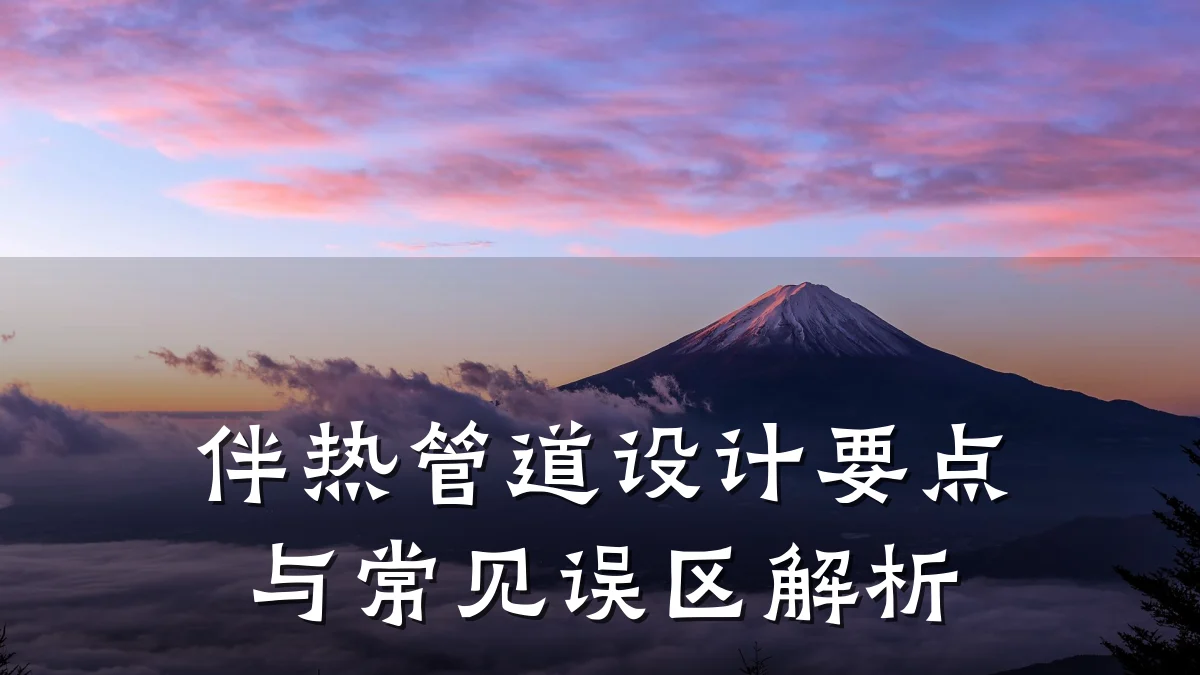 伴热管道设计要点与常见误区解析