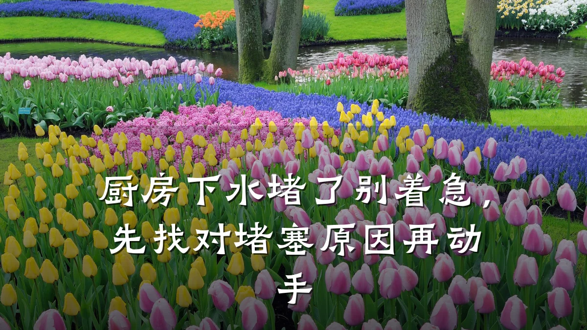 厨房下水堵了别着急,先找对堵塞原因再动手