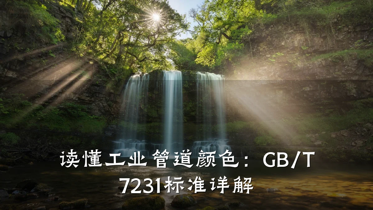 读懂工业管道颜色:GB/T 7231标准详解