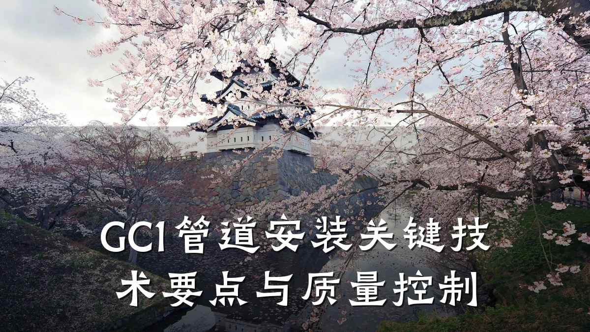 GC1管道安装关键技术要点与质量控制
