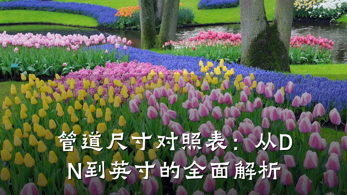 管道尺寸对照表:从DN到英寸的全面解析