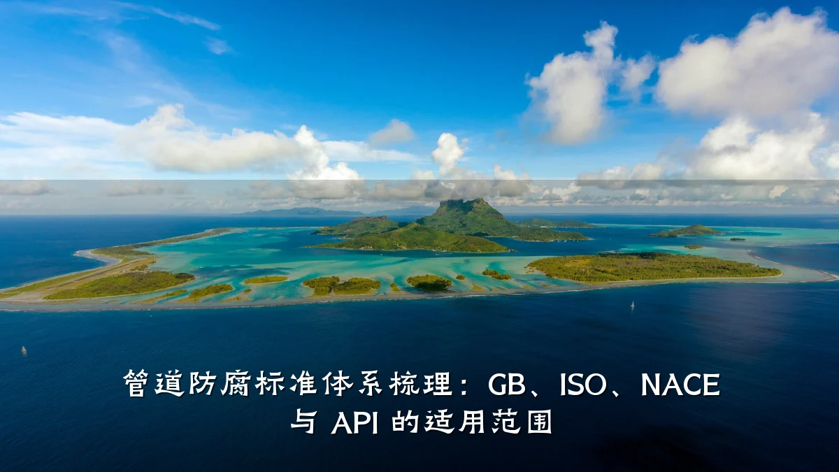 管道防腐标准体系梳理:GB、ISO、NACE 与 API 的适用范围