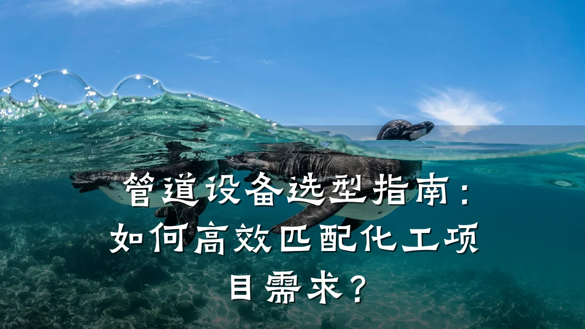 管道设备选型指南:如何高效匹配化工项目需求?
