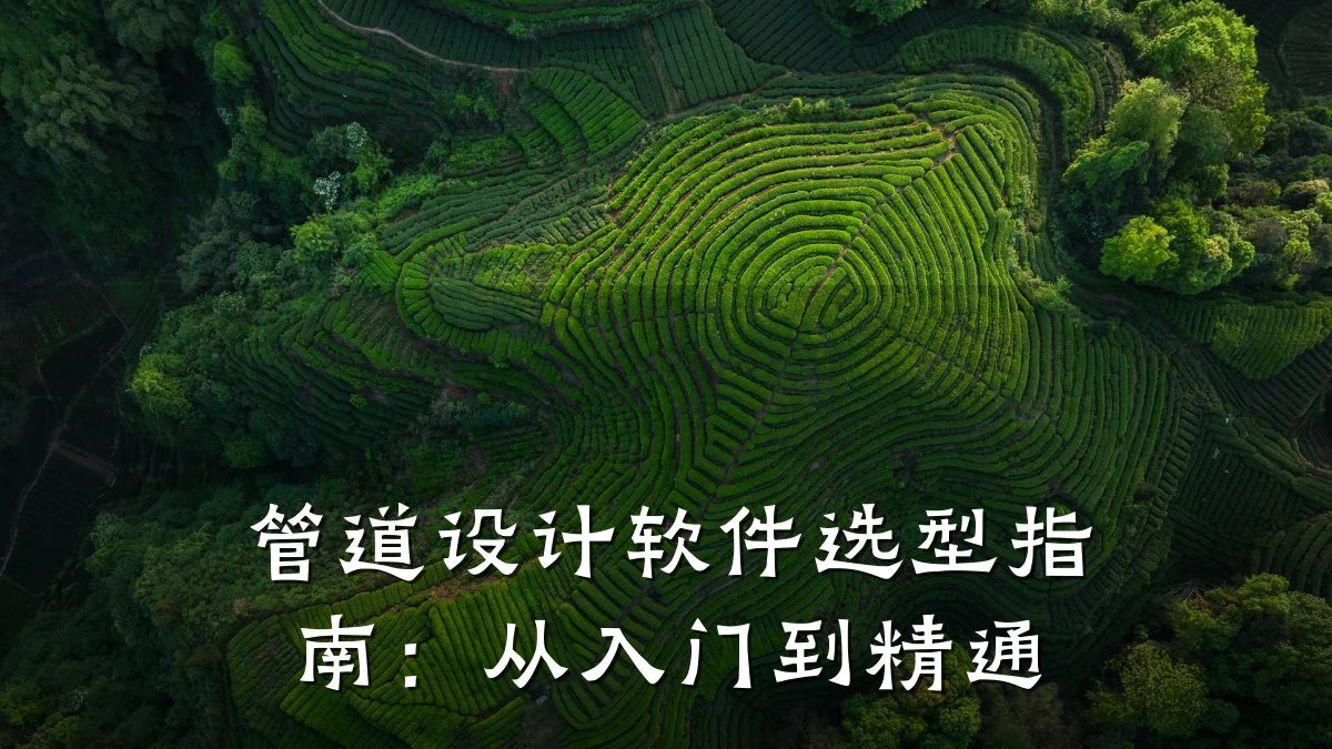 管道设计软件选型指南:从入门到精通