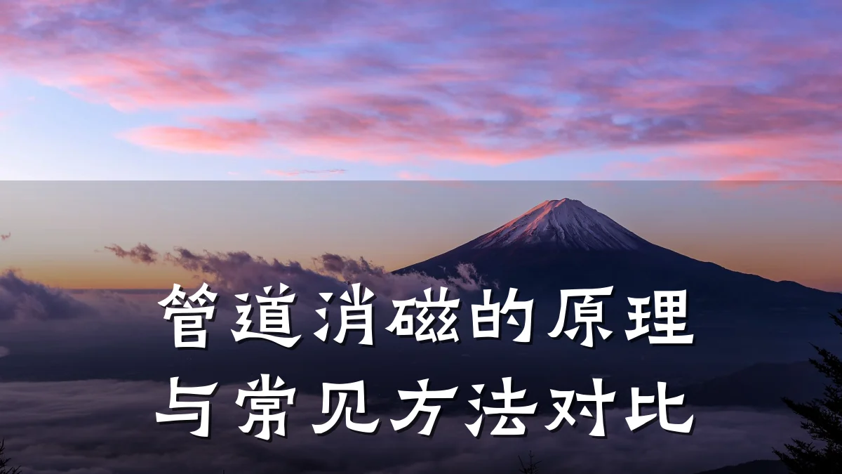 管道消磁的原理与常见方法对比