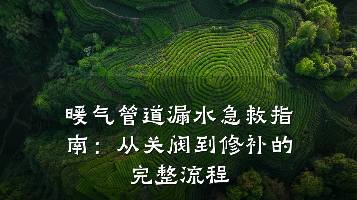 暖气管道漏水急救指南:从关阀到修补的完整流程