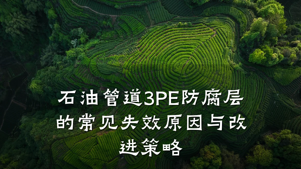 石油管道3PE防腐层的常见失效原因与改进策略
