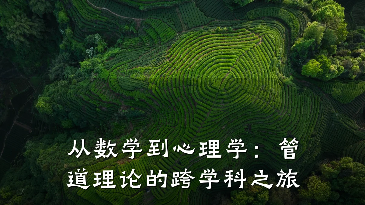 从数学到心理学:管道理论的跨学科之旅