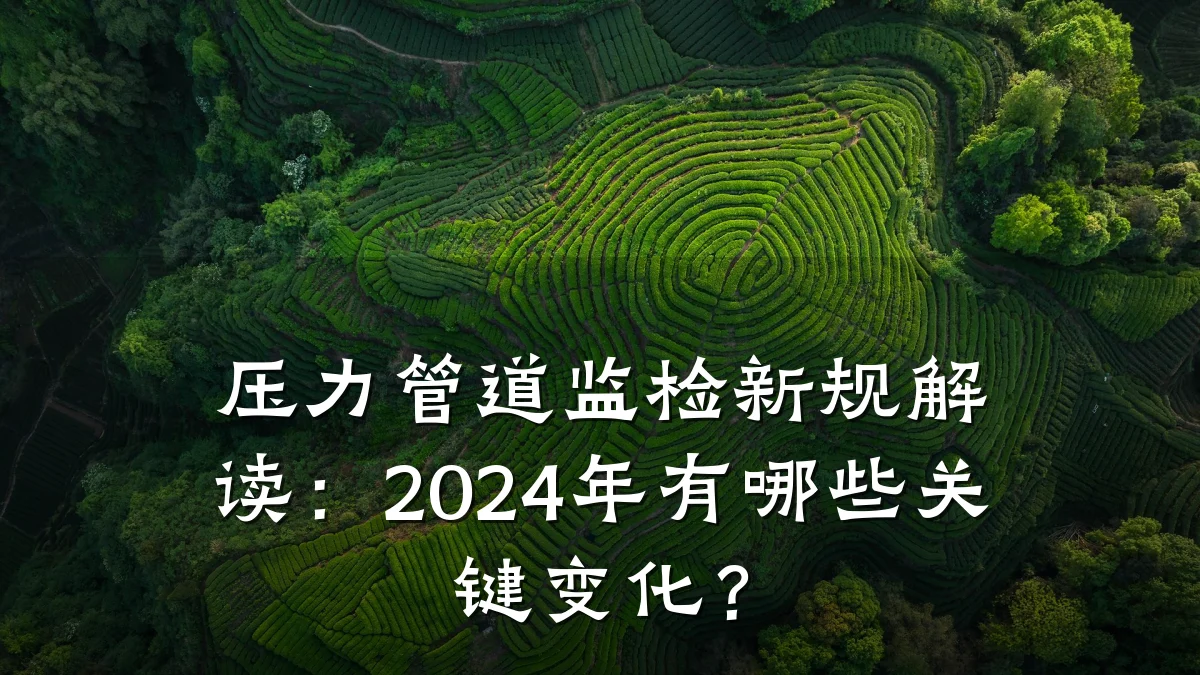 压力管道监检新规解读:2024年有哪些关键变化?