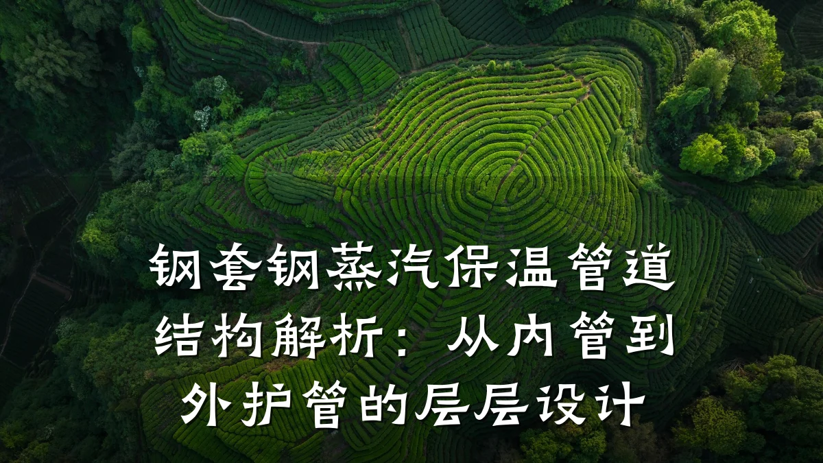 钢套钢蒸汽保温管道结构解析:从内管到外护管的层层设计