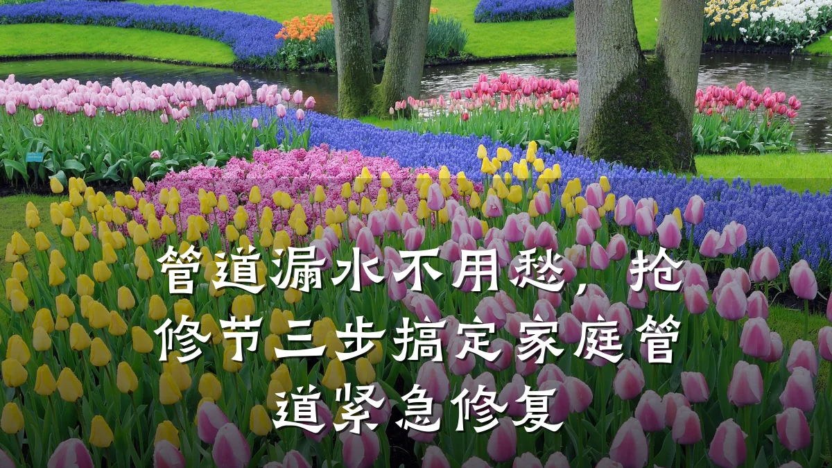 管道漏水不用愁,抢修节三步搞定家庭管道紧急修复