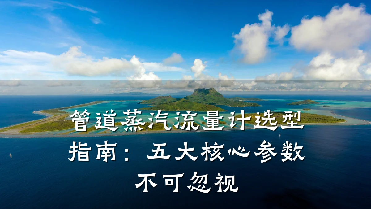 管道蒸汽流量计选型指南:五大核心参数不可忽视