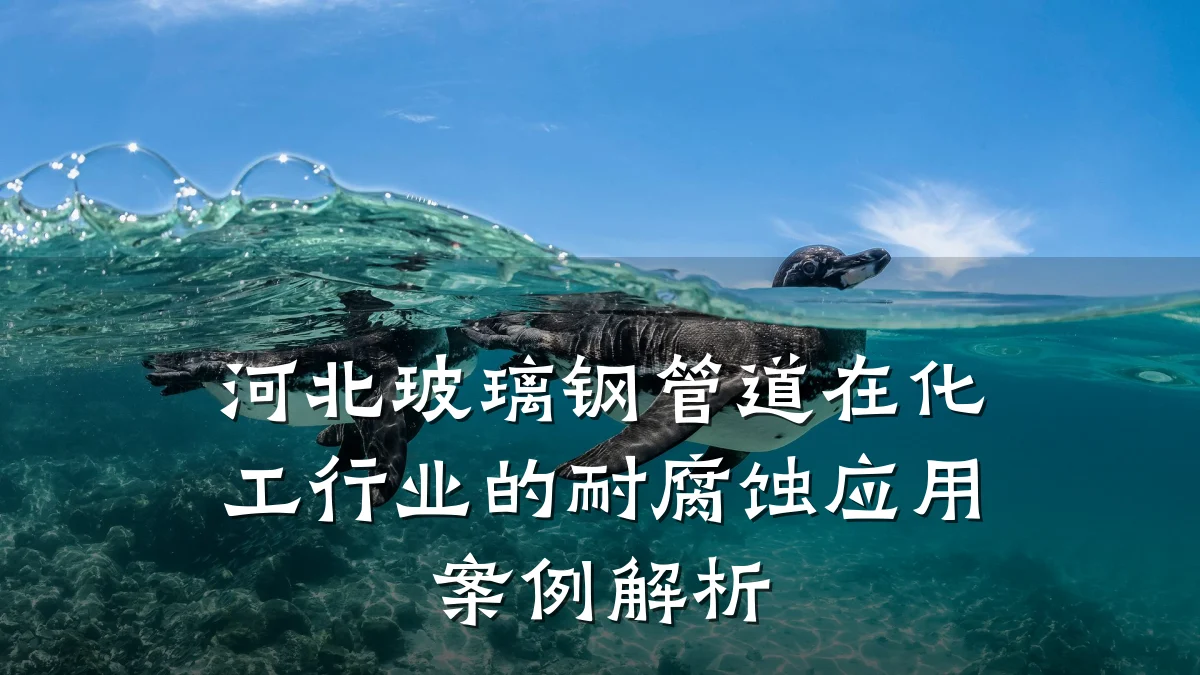 河北玻璃钢管道在化工行业的耐腐蚀应用案例解析