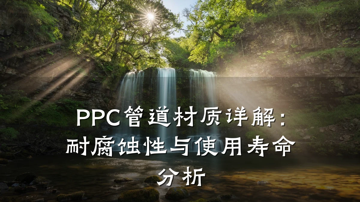 PPC管道材质详解:耐腐蚀性与使用寿命分析