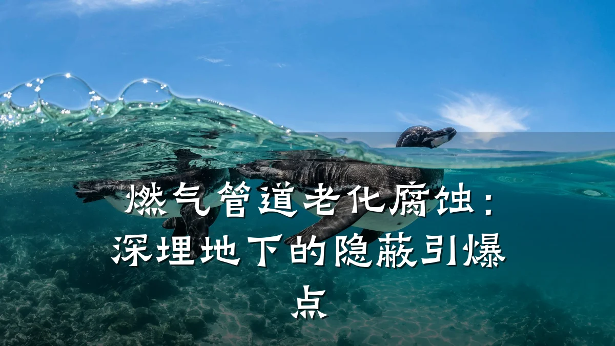 燃气管道老化腐蚀:深埋地下的隐蔽引爆点