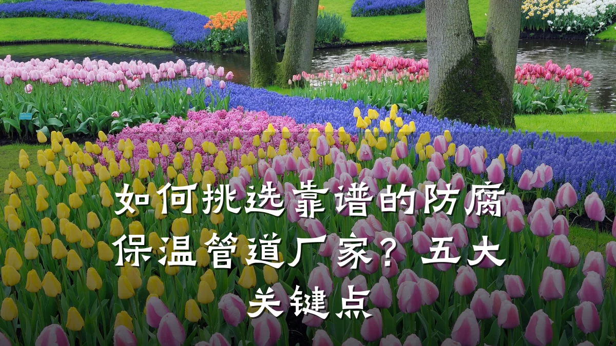 如何挑选靠谱的防腐保温管道厂家?五大关键点