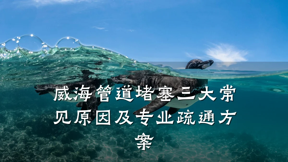 威海管道堵塞三大常见原因及专业疏通方案